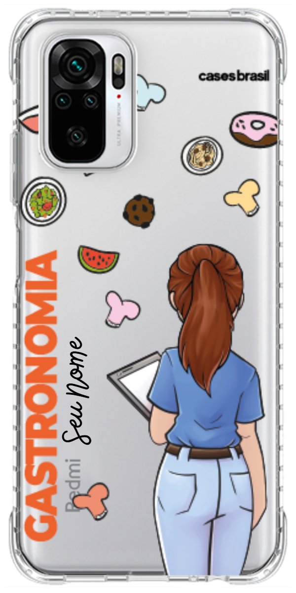 Capinha para celular Gastronomia - Profissão Com Nome
