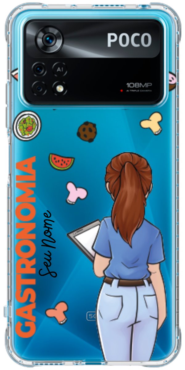 Capinha para celular Gastronomia - Profissão Com Nome