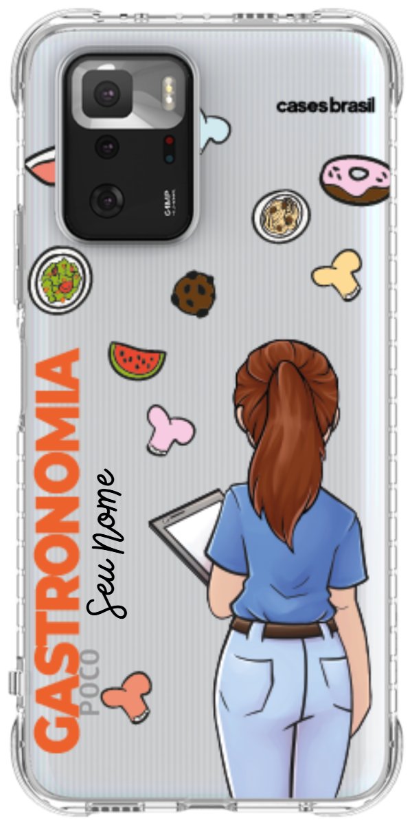 Capinha para celular Gastronomia - Profissão Com Nome