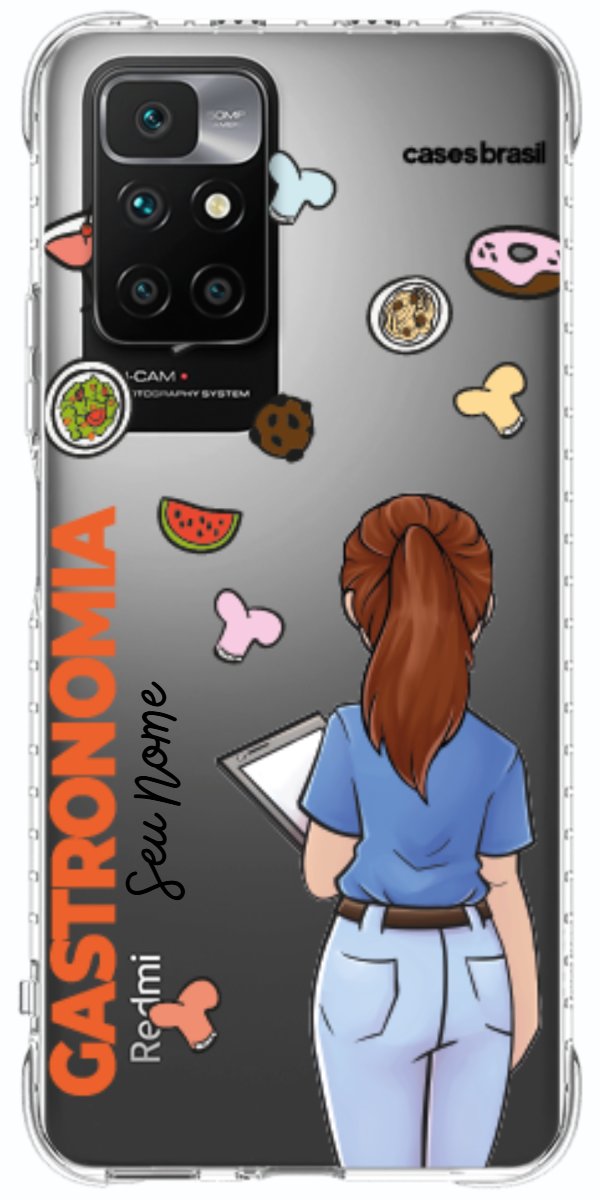 Capinha para celular Gastronomia - Profissão Com Nome