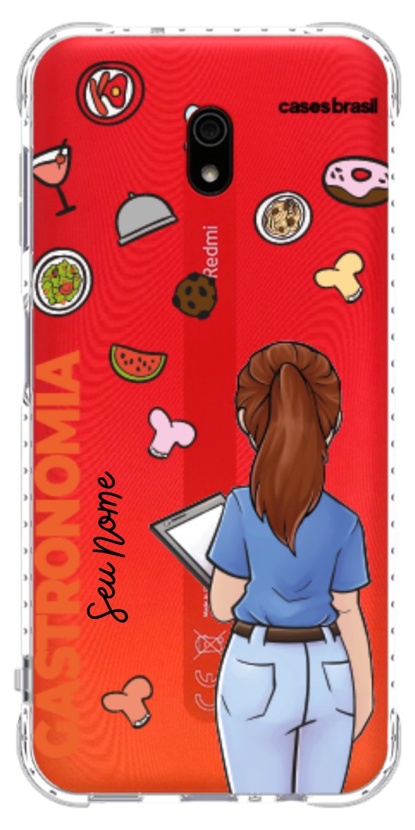 Capinha para celular Gastronomia - Profissão Com Nome
