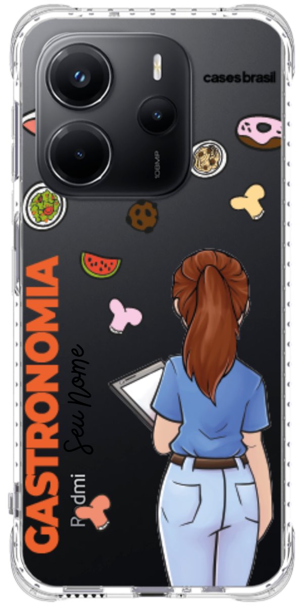 Capinha para celular Gastronomia - Profissão Com Nome