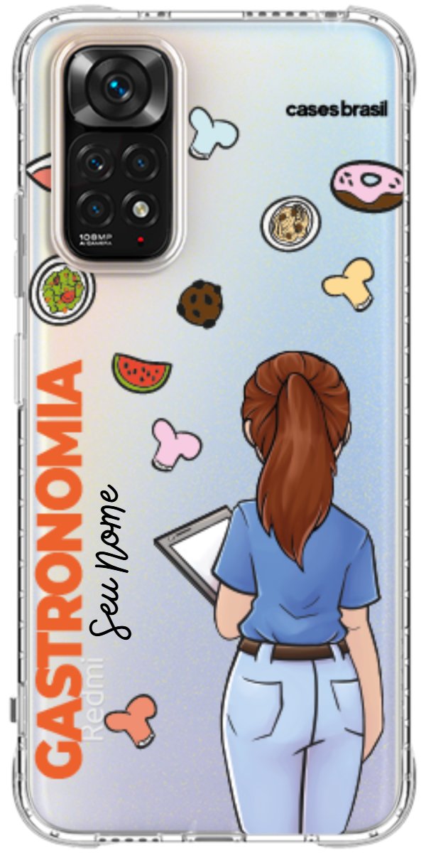 Capinha para celular Gastronomia - Profissão Com Nome