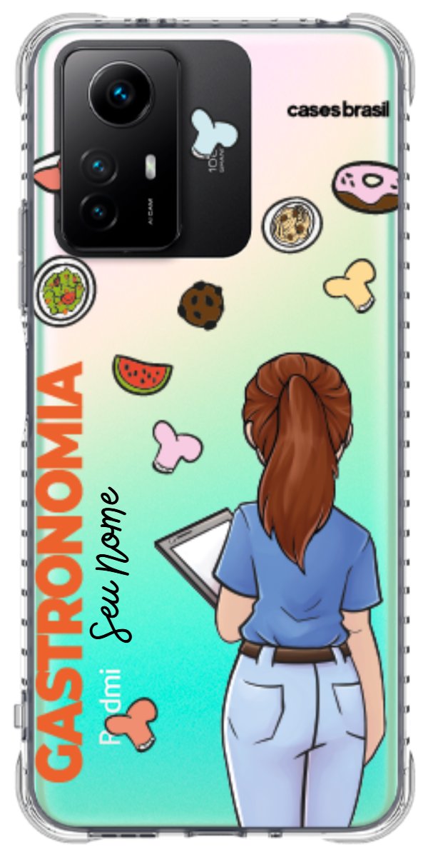 Capinha para celular Gastronomia - Profissão Com Nome