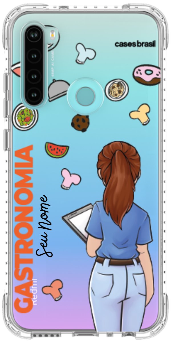 Capinha para celular Gastronomia - Profissão Com Nome
