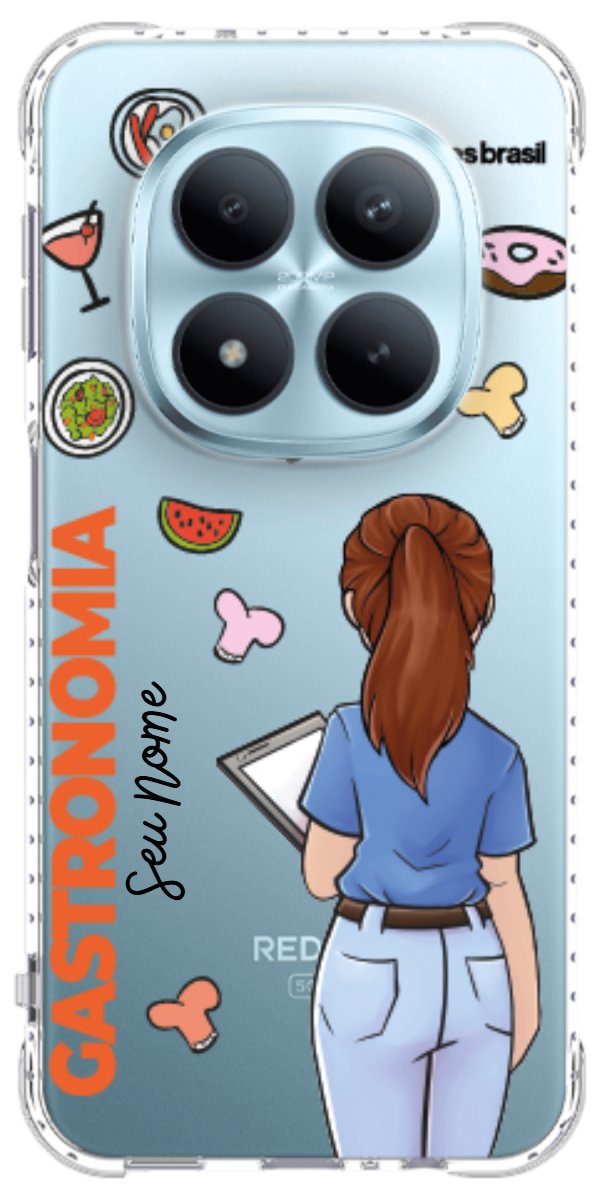 Capinha para celular Gastronomia - Profissão Com Nome