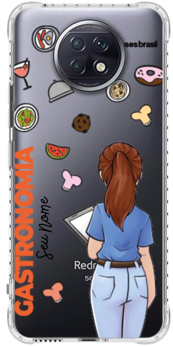 Capinha para celular Gastronomia - Profissão Com Nome