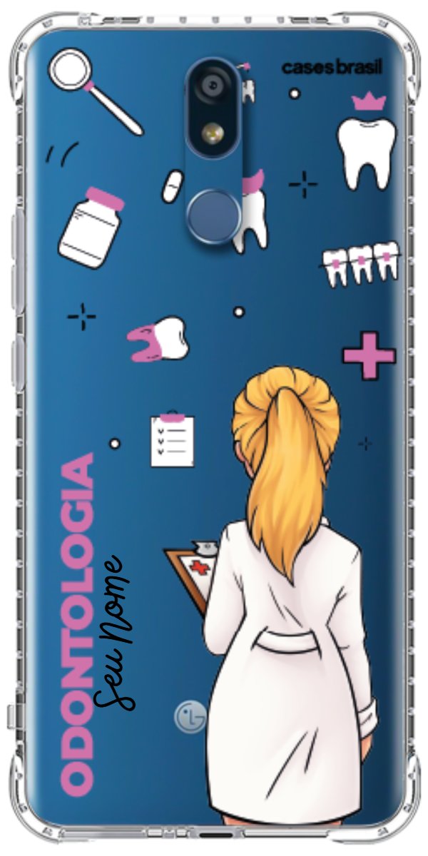 Capinha para Celular Odontologia - Profissão Com Nome