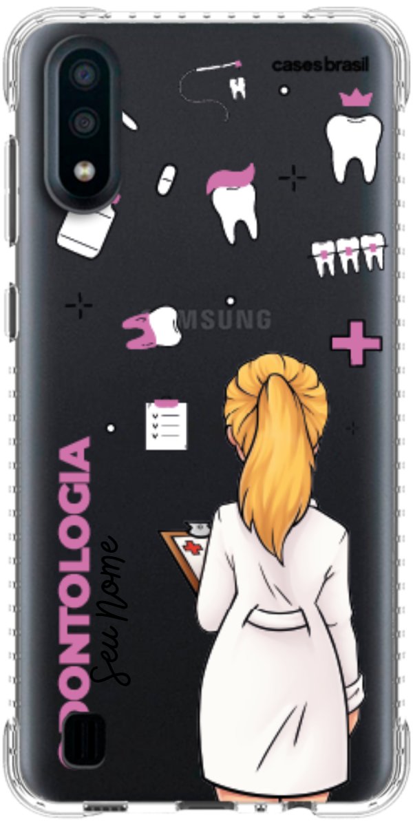 Capinha para Celular Odontologia - Profissão Com Nome