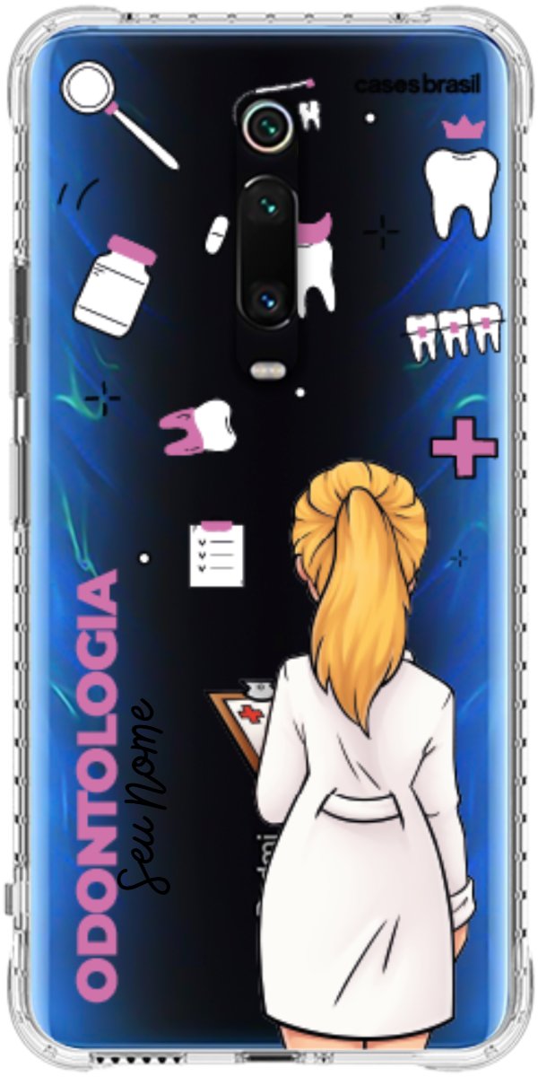 Capinha para Celular Odontologia - Profissão Com Nome