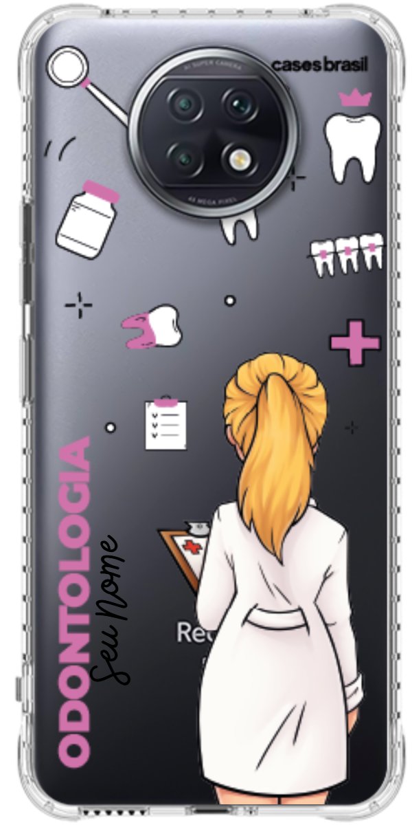 Capinha para Celular Odontologia - Profissão Com Nome