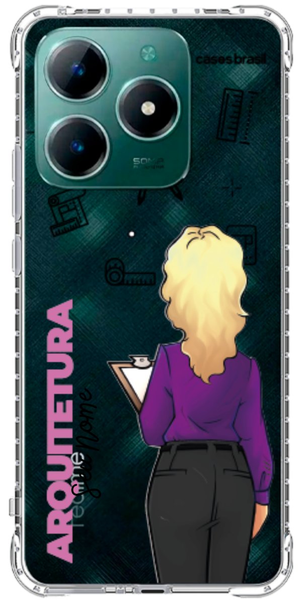 Capinha para celular Arquitetura - Profissão Com Nome
