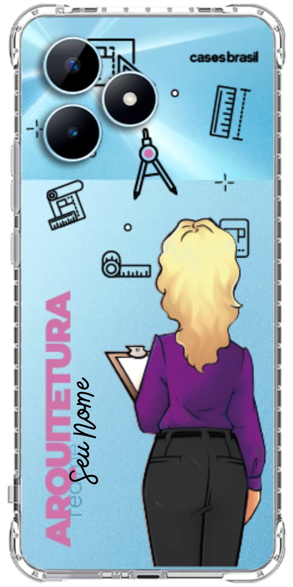 Capinha para celular Arquitetura - Profissão Com Nome