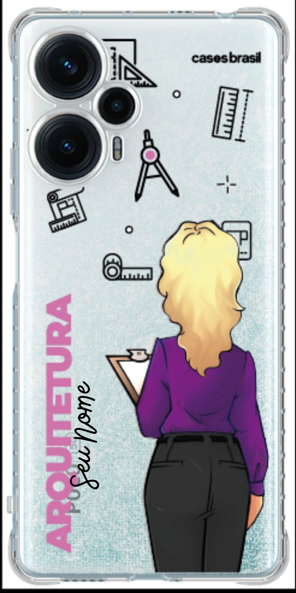 Capinha para celular Arquitetura - Profissão Com Nome