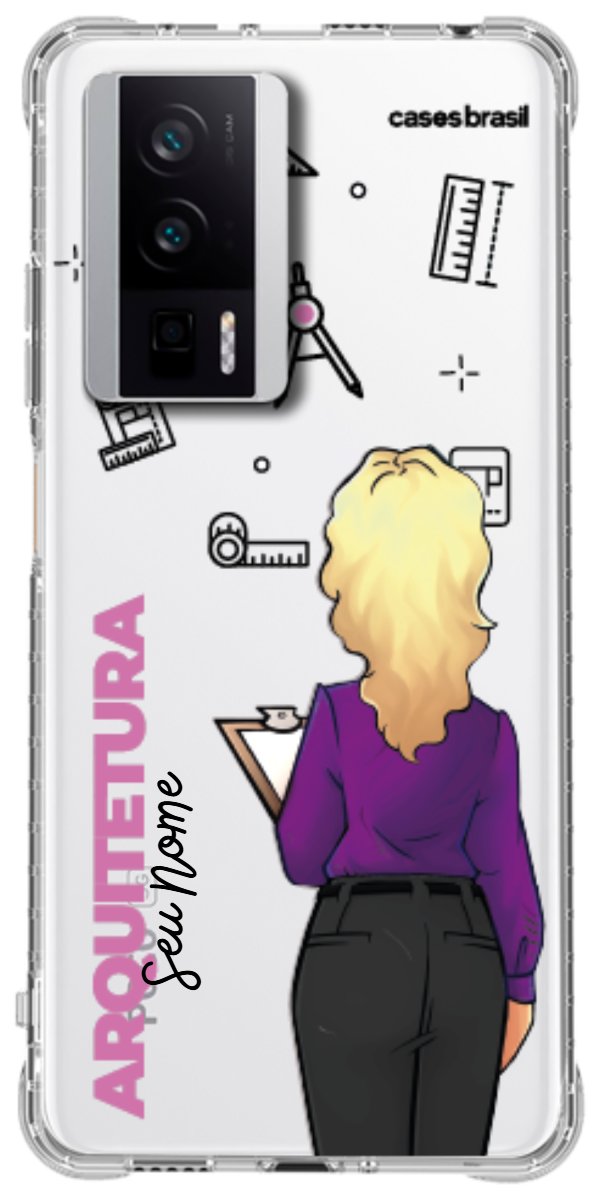 Capinha para celular Arquitetura - Profissão Com Nome