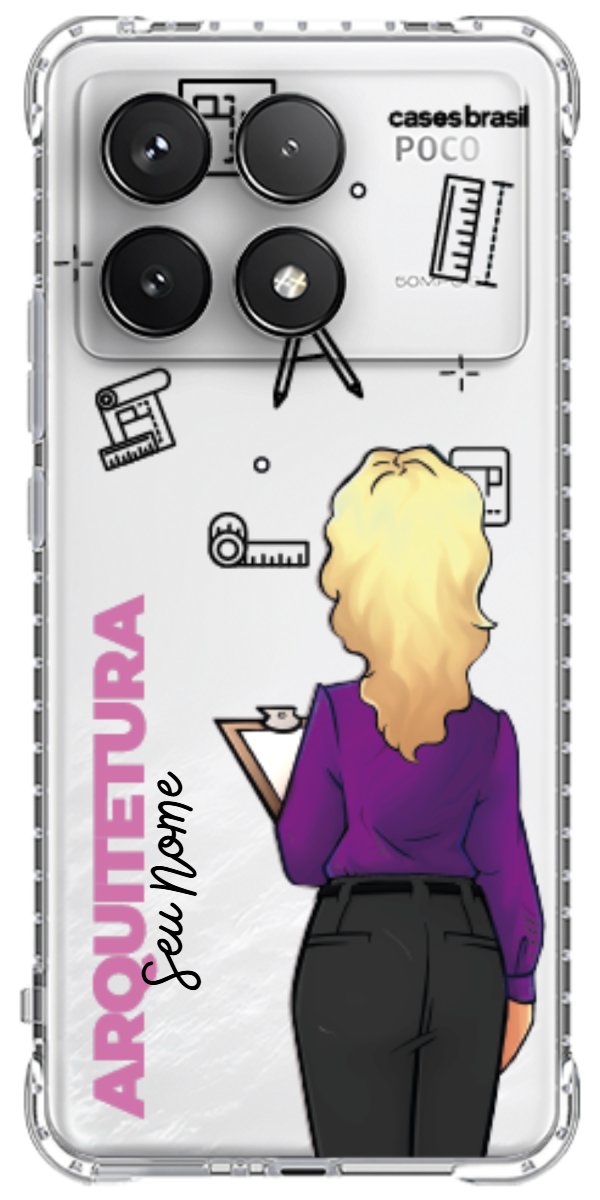Capinha para celular Arquitetura - Profissão Com Nome