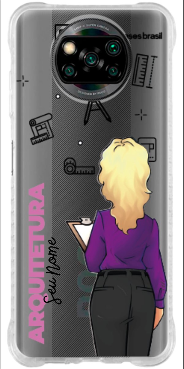 Capinha para celular Arquitetura - Profissão Com Nome