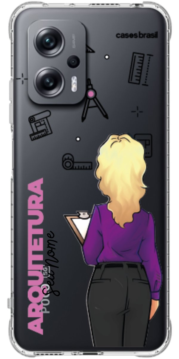 Capinha para celular Arquitetura - Profissão Com Nome