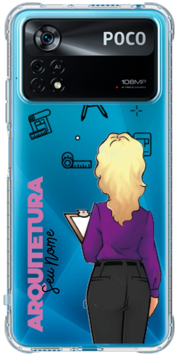 Capinha para celular Arquitetura - Profissão Com Nome