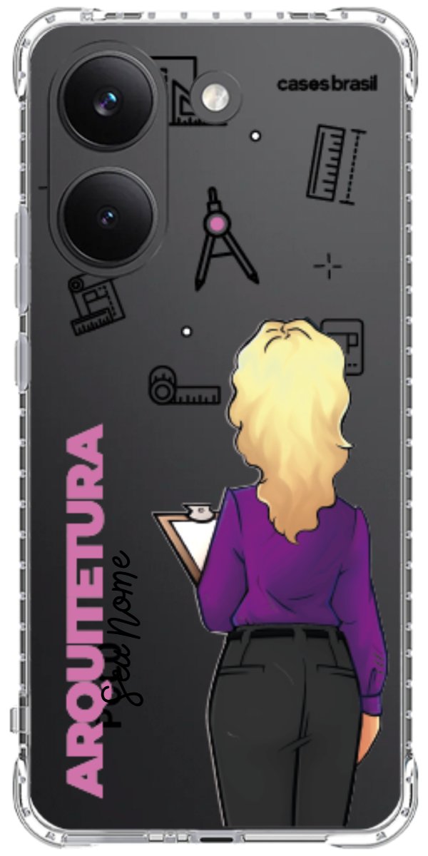 Capinha para celular Arquitetura - Profissão Com Nome