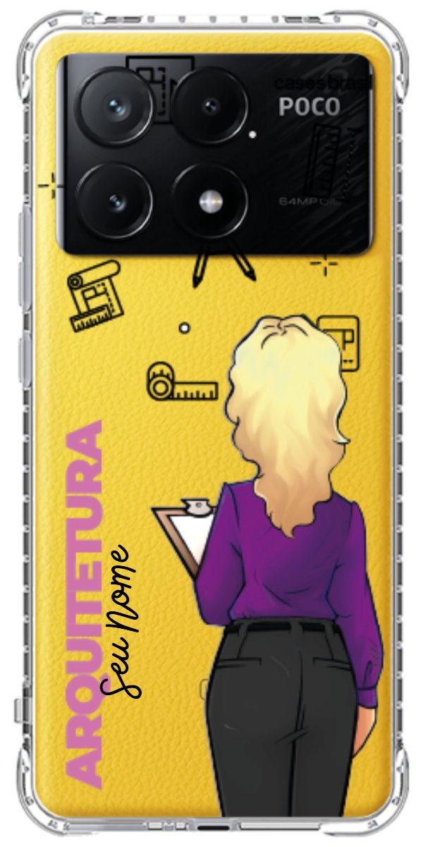 Capinha para celular Arquitetura - Profissão Com Nome