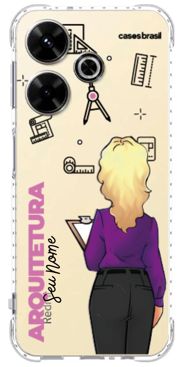 Capinha para celular Arquitetura - Profissão Com Nome