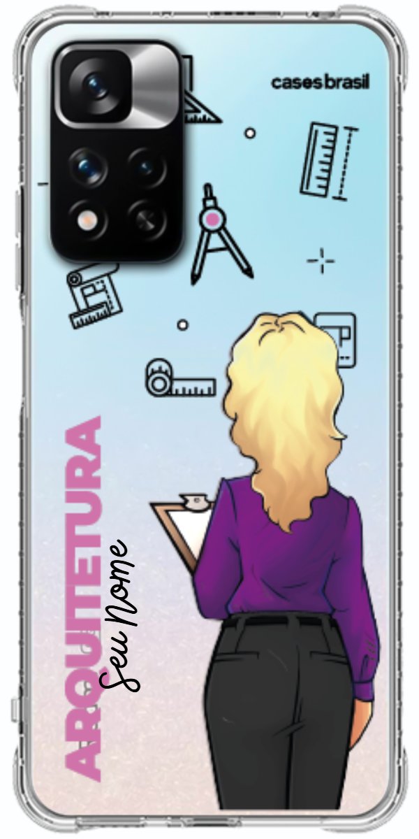 Capinha para celular Arquitetura - Profissão Com Nome