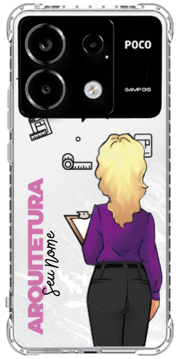 Capinha para celular Arquitetura - Profissão Com Nome