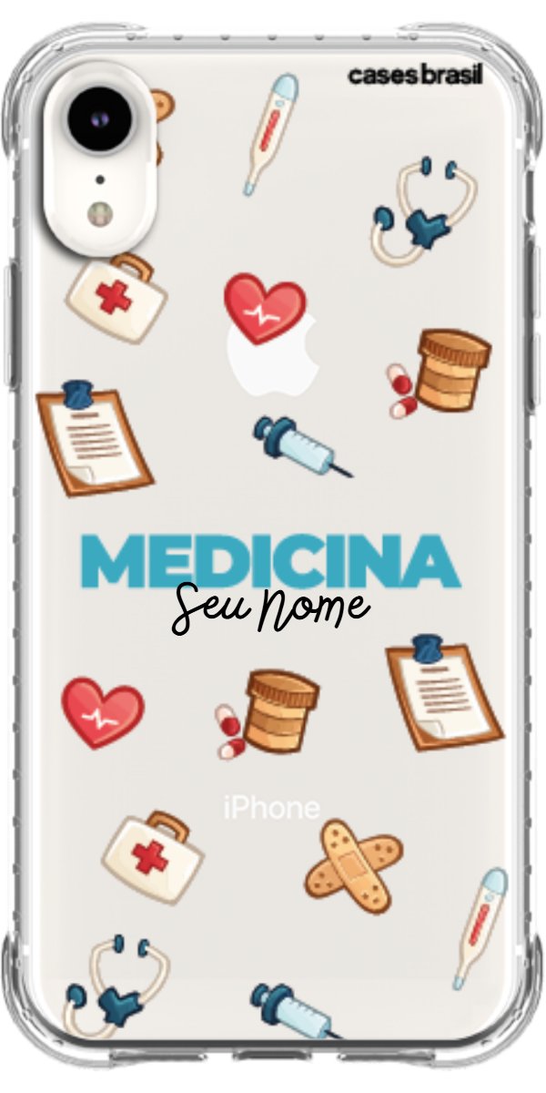 Capinha para Celular Medicina - Profissão Com Nome