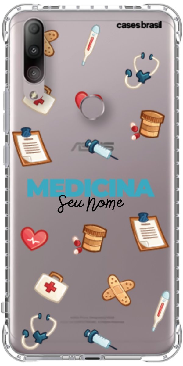 Capinha para Celular Medicina - Profissão Com Nome