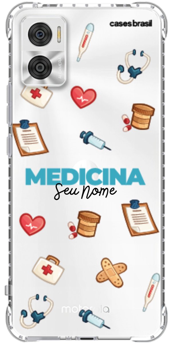 Capinha para Celular Medicina - Profissão Com Nome