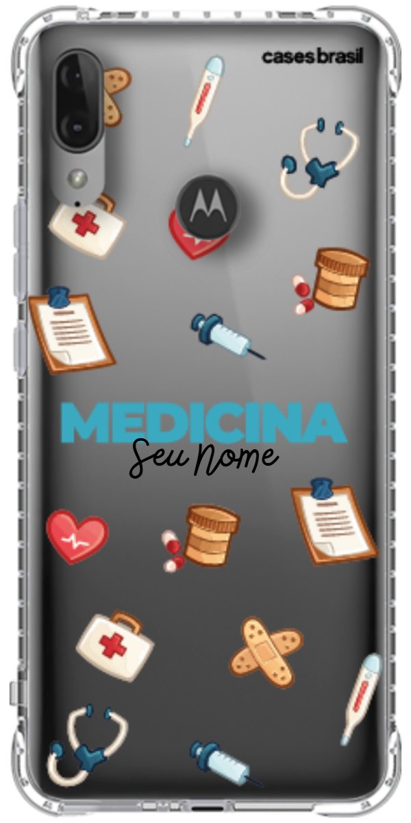 Capinha para Celular Medicina - Profissão Com Nome