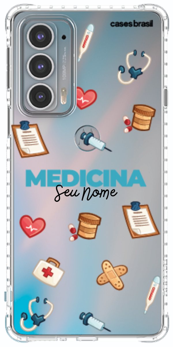 Capinha para Celular Medicina - Profissão Com Nome
