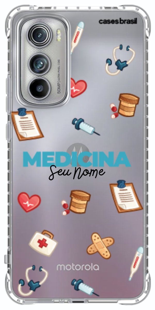 Capinha para Celular Medicina - Profissão Com Nome