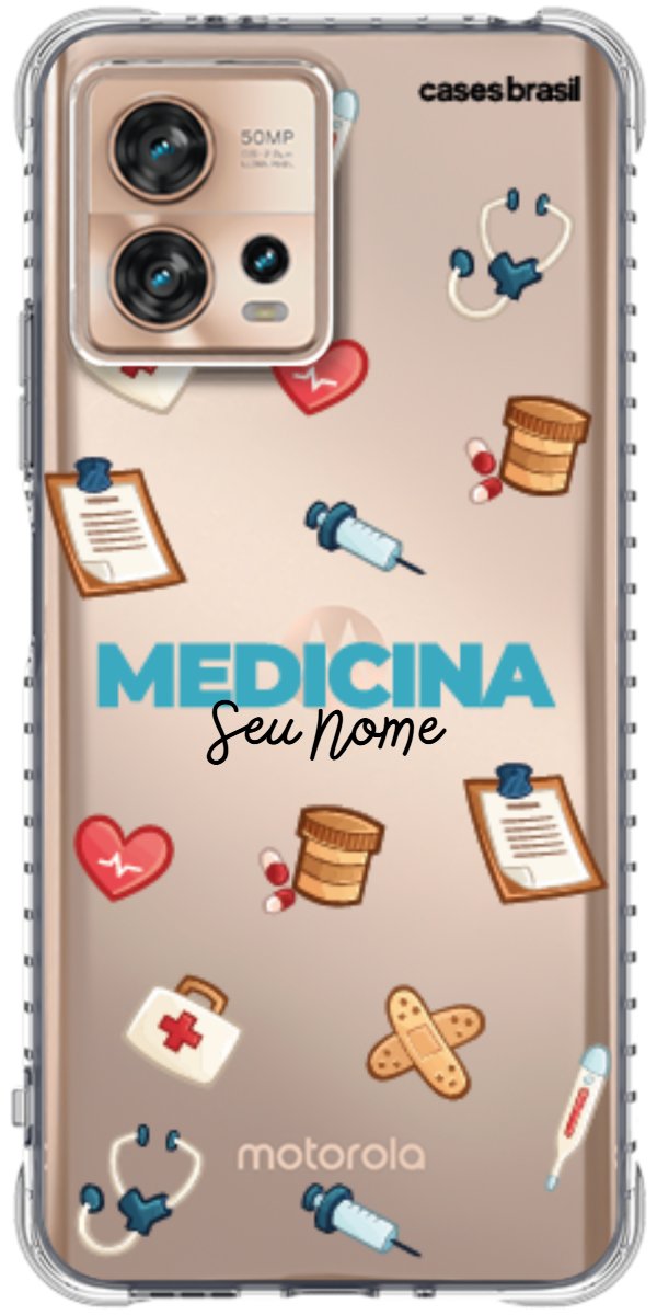 Capinha para Celular Medicina - Profissão Com Nome