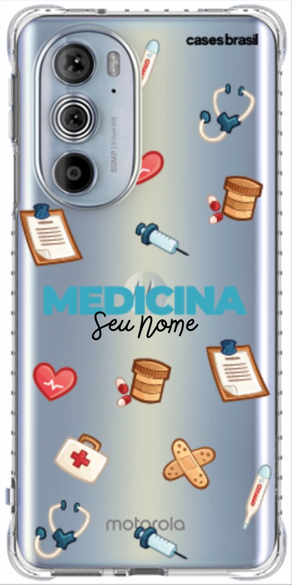 Capinha para Celular Medicina - Profissão Com Nome