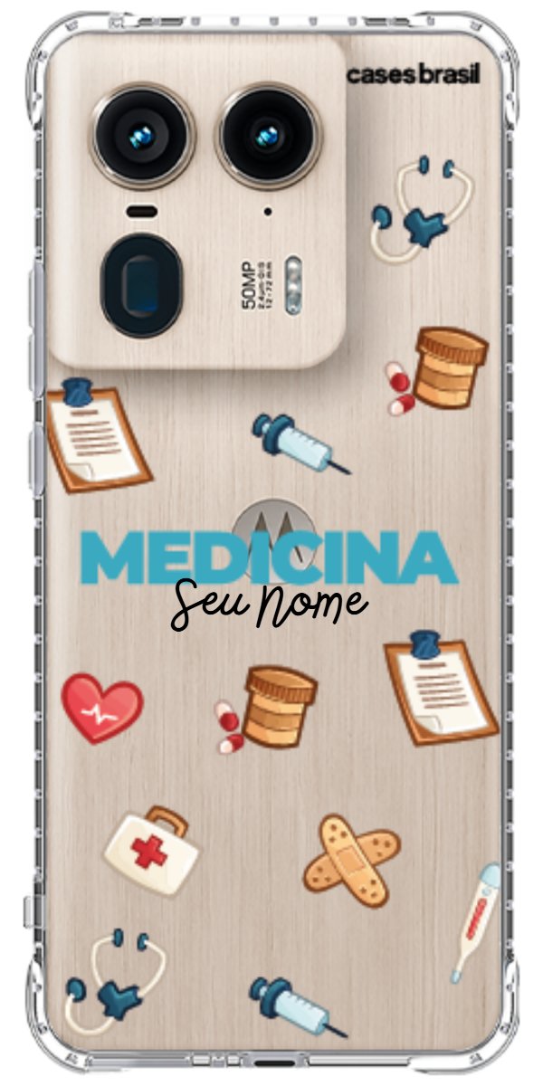 Capinha para Celular Medicina - Profissão Com Nome