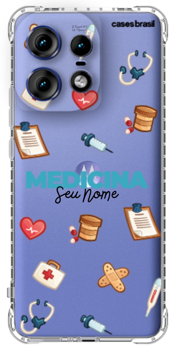 Capinha para Celular Medicina - Profissão Com Nome