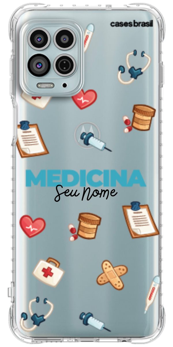 Capinha para Celular Medicina - Profissão Com Nome