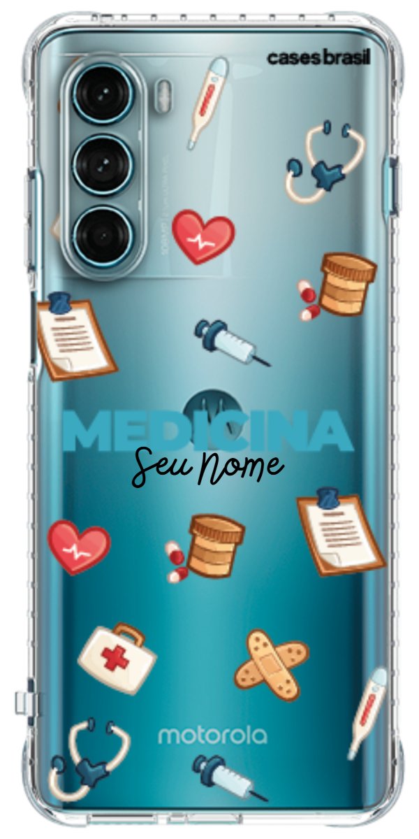 Capinha para Celular Medicina - Profissão Com Nome