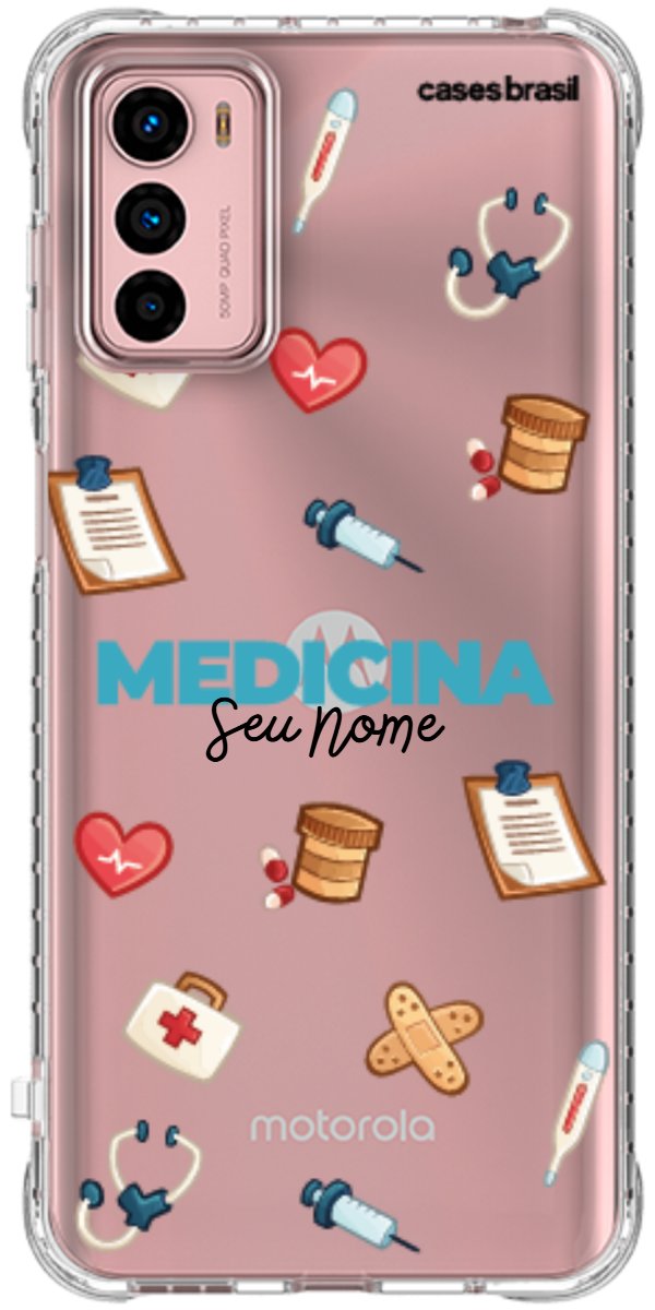 Capinha para Celular Medicina - Profissão Com Nome