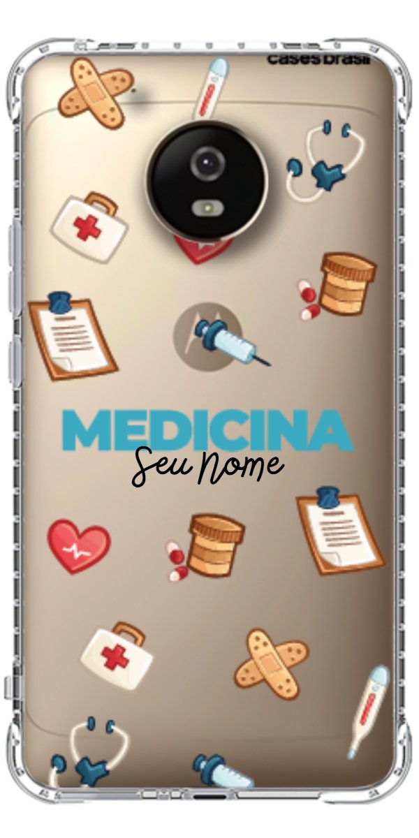 Capinha para Celular Medicina - Profissão Com Nome