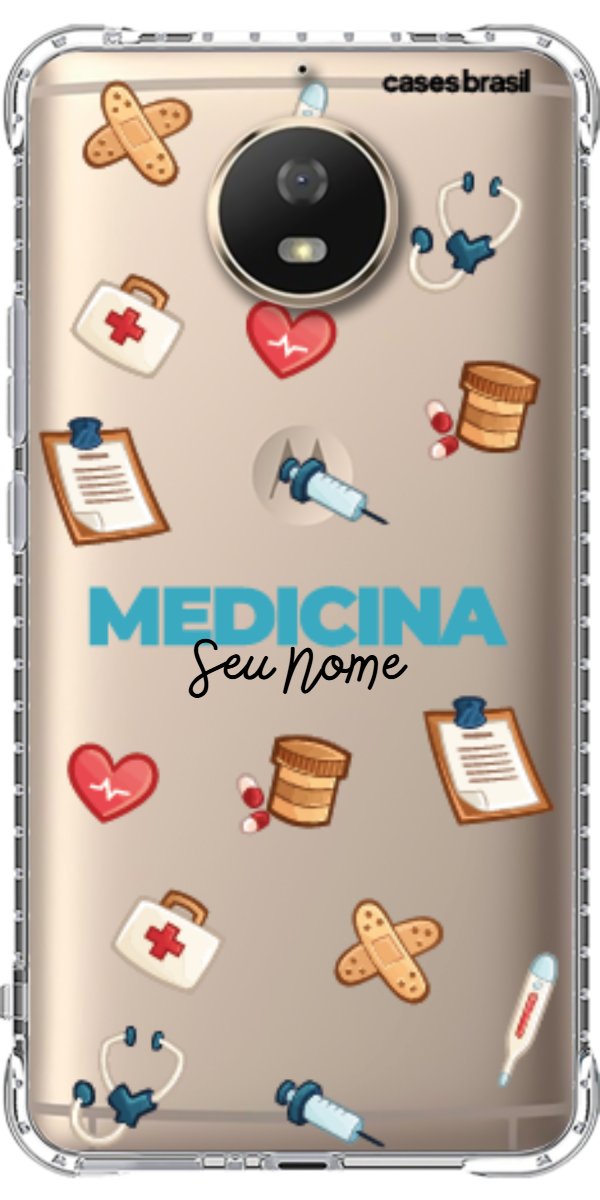 Capinha para Celular Medicina - Profissão Com Nome