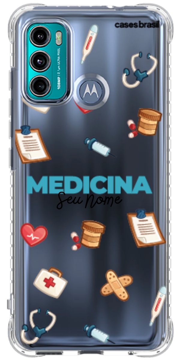 Capinha para Celular Medicina - Profissão Com Nome