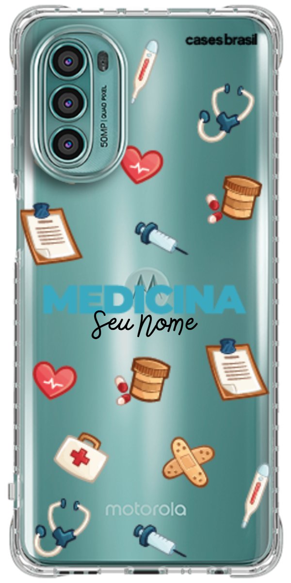 Capinha para Celular Medicina - Profissão Com Nome