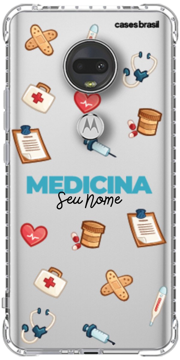 Capinha para Celular Medicina - Profissão Com Nome