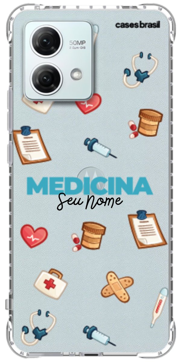 Capinha para Celular Medicina - Profissão Com Nome