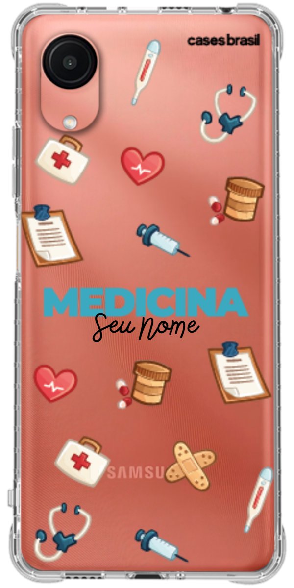 Capinha para Celular Medicina - Profissão Com Nome