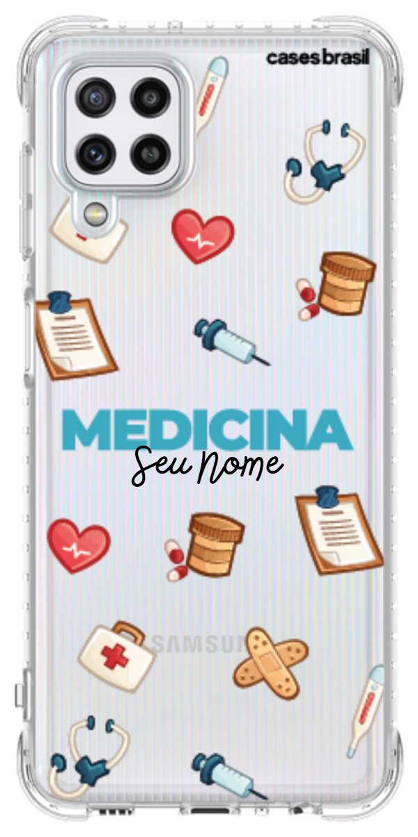 Capinha para Celular Medicina - Profissão Com Nome