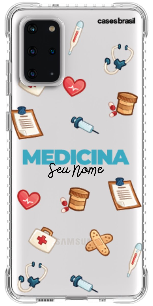 Capinha para Celular Medicina - Profissão Com Nome